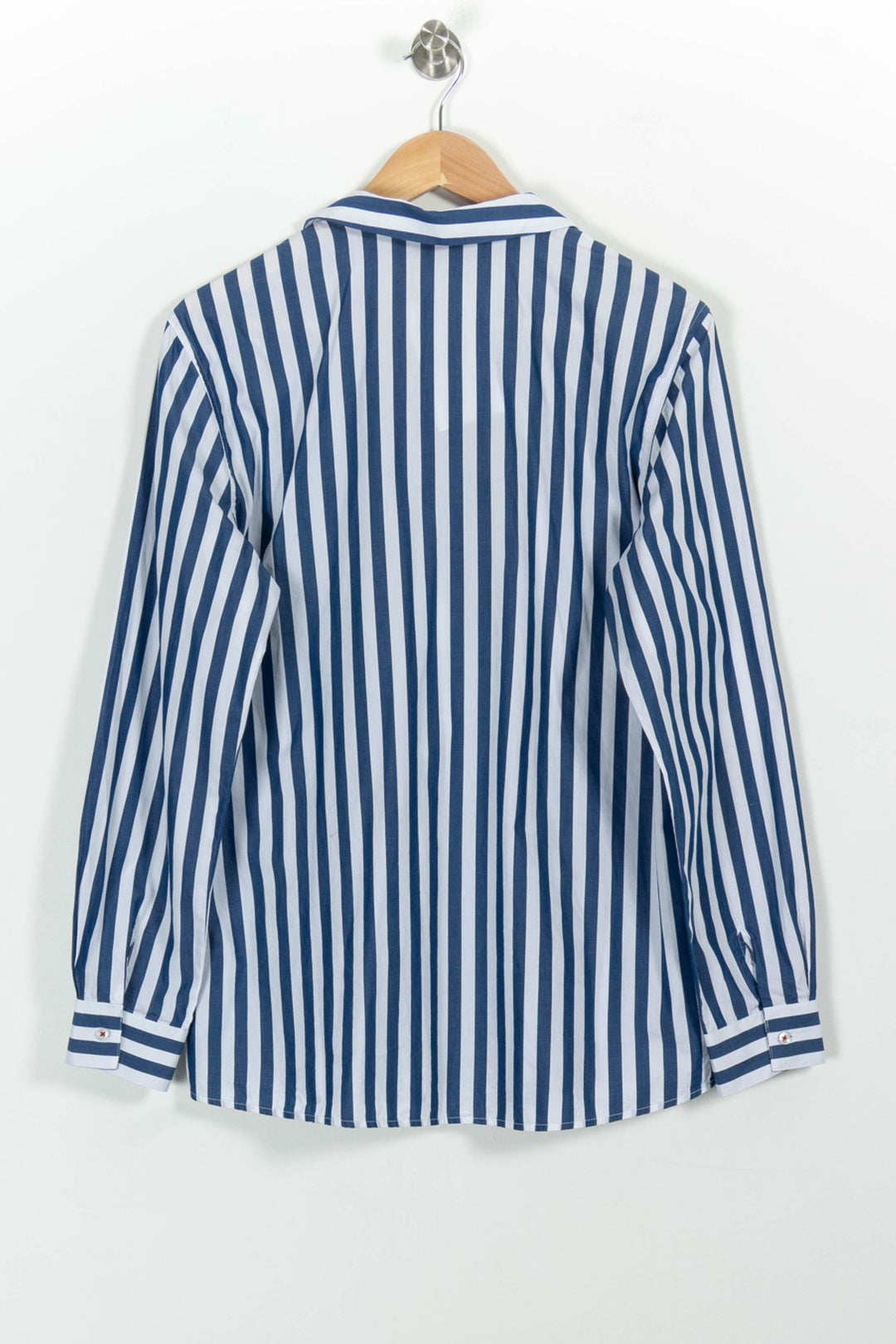Chemise Rayée Bleue et Blanche - Taille XL/42 de la marque Saint James | PARAD100833 - Vendu par Paradigme - Image 4