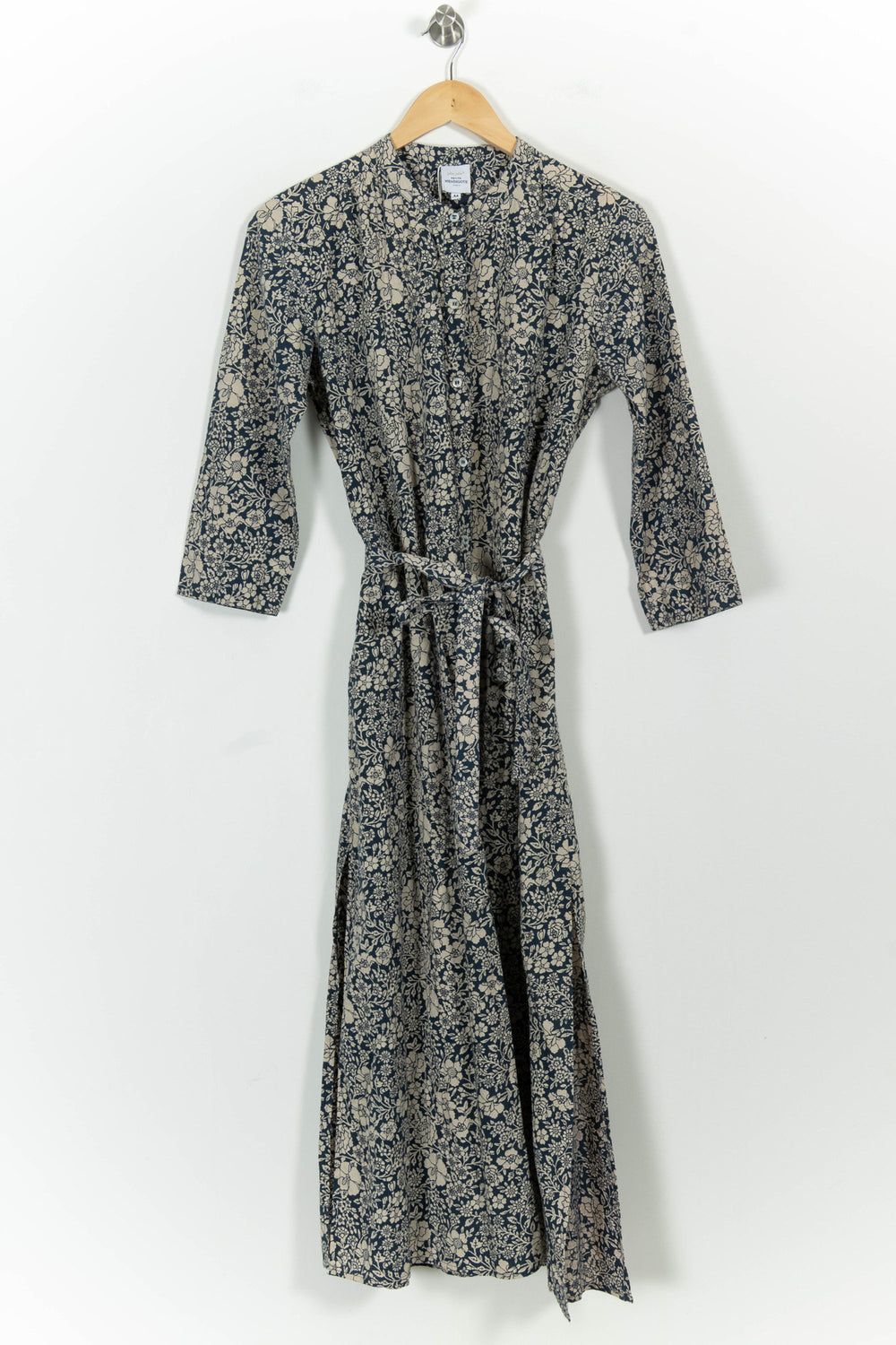 Robe Longue Bleue et Beige - Taille M/38 de la marque Petite Mendigote | PARAD100835 - Vendu par Paradigme - Image 2
