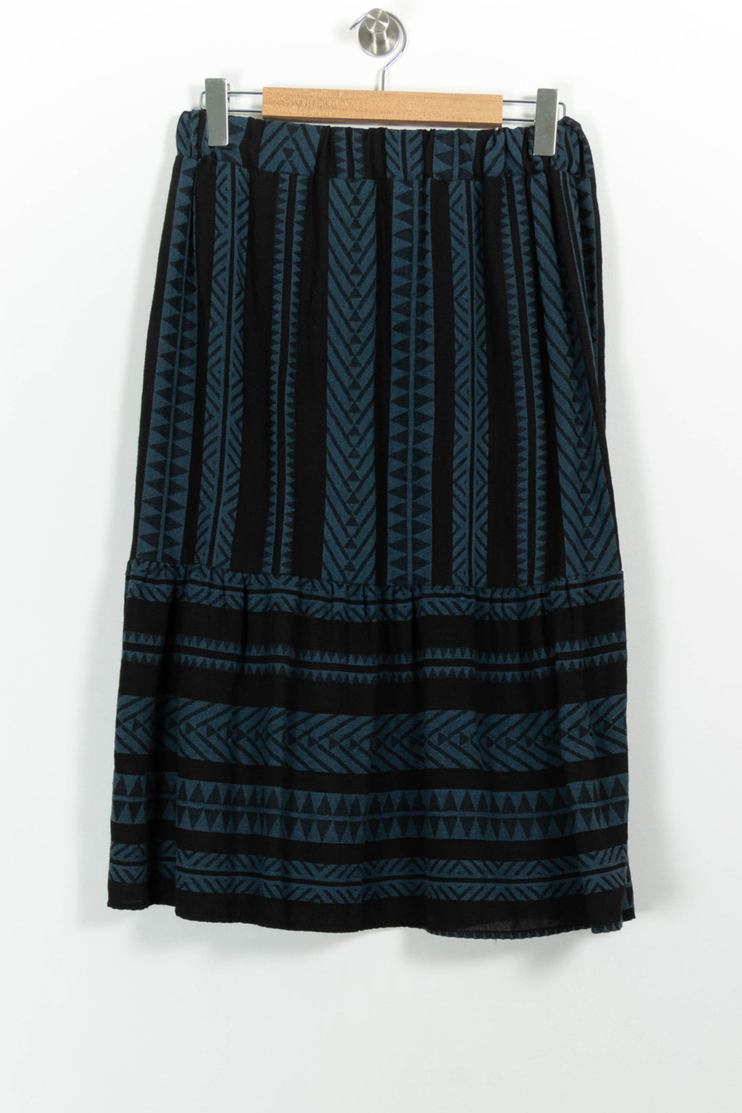 Jupe Noire et Bleue - Taille M/38 de la marque La Fée Maraboutée | PARAD100839 - Vendu par Paradigme - Image 4