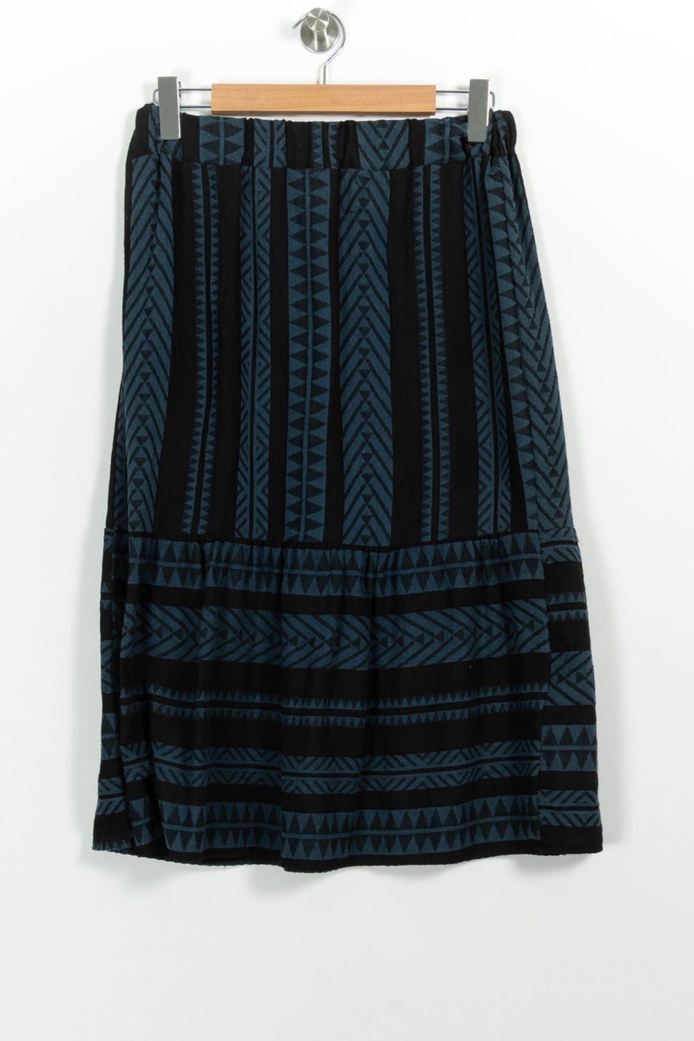 Jupe Noire et Bleue - Taille M/38 de la marque La Fée Maraboutée | PARAD100839 - Vendu par Paradigme - Image 2
