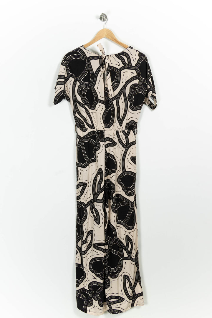 Combinaison Noire et Beige - Taille S/36 de la marque La Fée Maraboutée | PARAD100841 - Vendu par Paradigme - Image 4