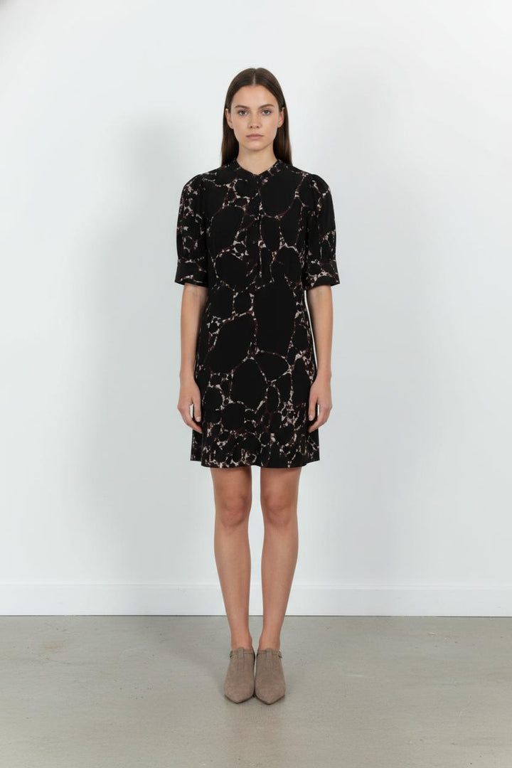 Robe Courte Noire et Blanche - Taille XS/34 de la marque ba&sh | PARAD100844 - Vendu par Paradigme - Image 1