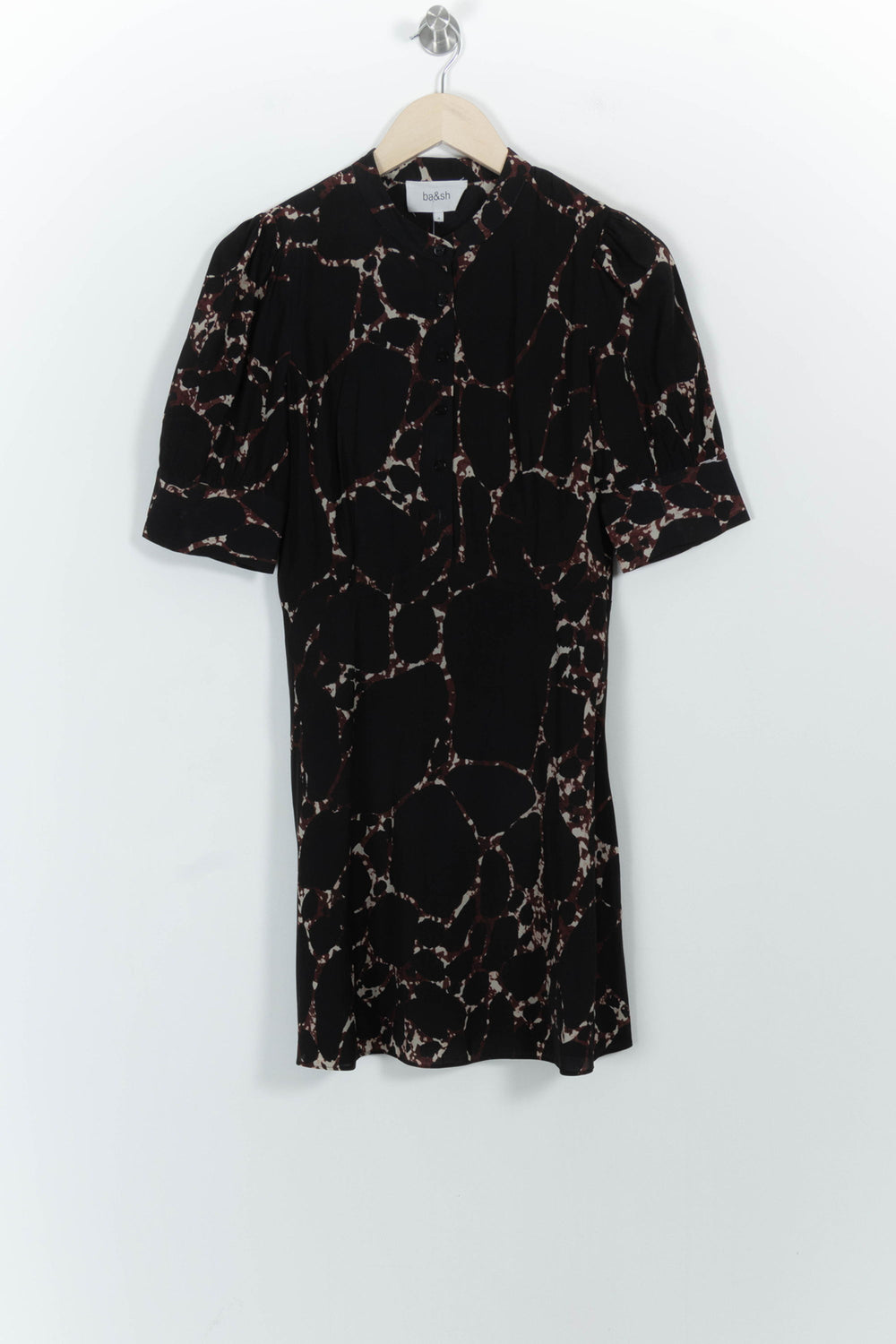 Robe Courte Noire et Blanche - Taille XS/34 de la marque ba&sh | PARAD100844 - Vendu par Paradigme - Image 2