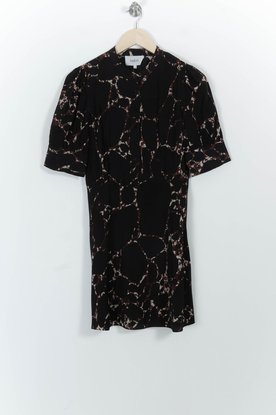 Robe Courte Noire et Blanche - Taille XS/34 de la marque ba&sh | PARAD100844 - Vendu par Paradigme - Image 2