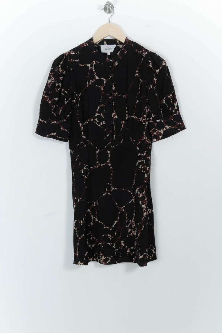 Robe Courte Noire et Blanche - Taille XS/34 de la marque ba&sh | PARAD100844 - Vendu par Paradigme - Image 2