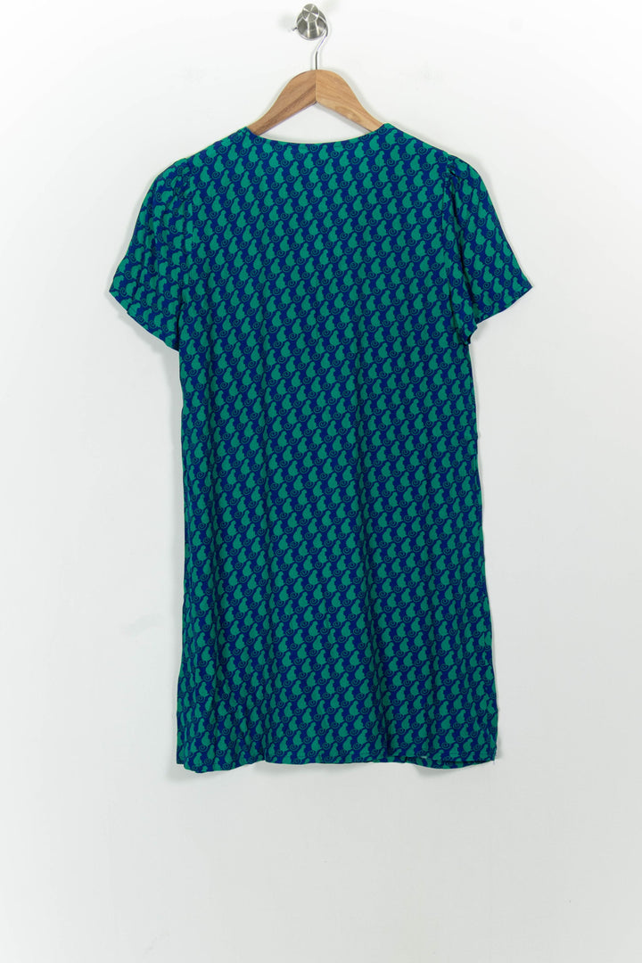 Robe Courte Verte et Bleue - Taille XS/34 de la marque Karl Marc John | PARAD100853 - Vendu par Paradigme - Image 4