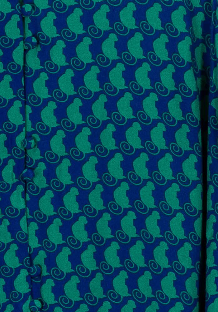 Robe Courte Verte et Bleue - Taille XS/34 de la marque Karl Marc John | PARAD100853 - Vendu par Paradigme - Image 3