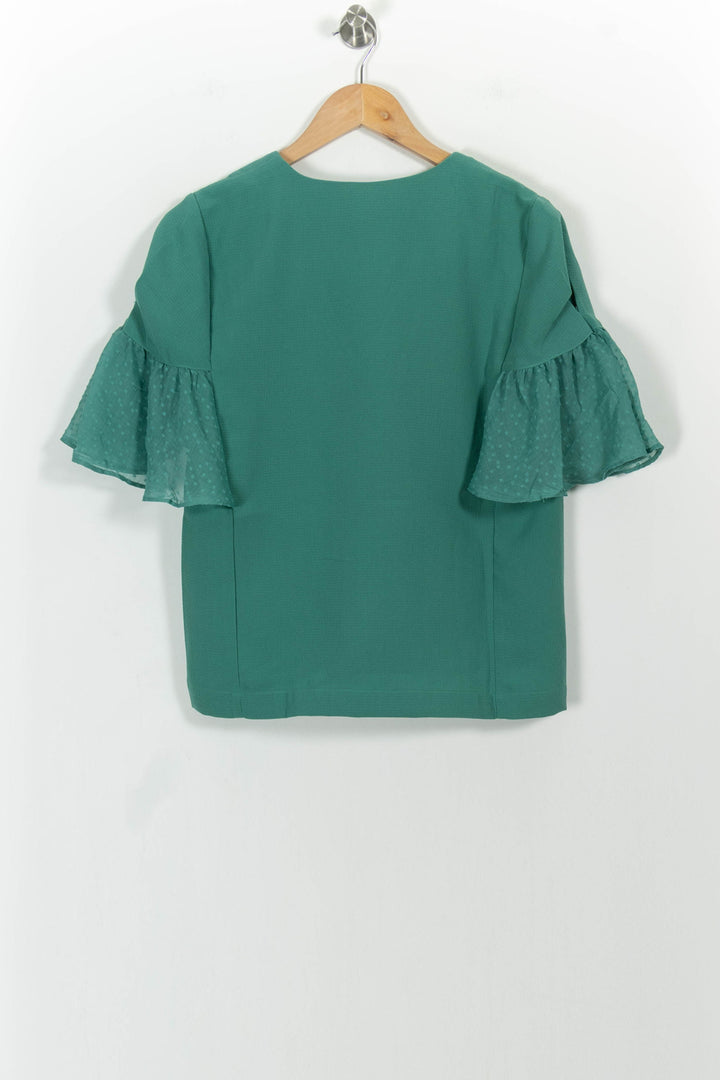 Blouse Verte - Taille XS/34 de la marque Karl Marc John | PARAD100854 - Vendu par Paradigme - Image 4