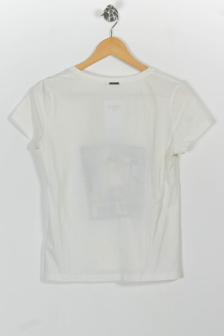 Tee-shirt Blanc - Taille XS/34 de la marque One Step | PARAD100855 - Vendu par Paradigme - Image 4