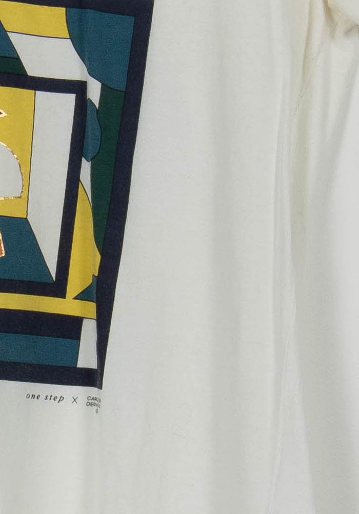 Tee-shirt Blanc - Taille XS/34 de la marque One Step | PARAD100855 - Vendu par Paradigme - Image 3