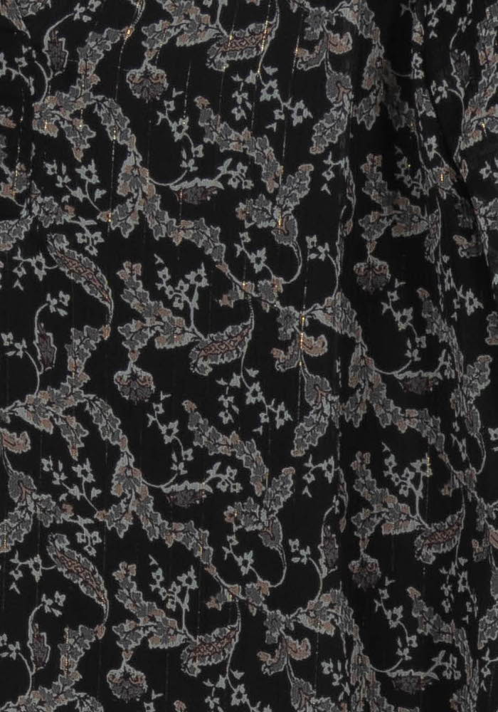 Blouse Noire et Beige - Taille S/36 de la marque Maison 123 | PARAD100856 - Vendu par Paradigme - Image 3
