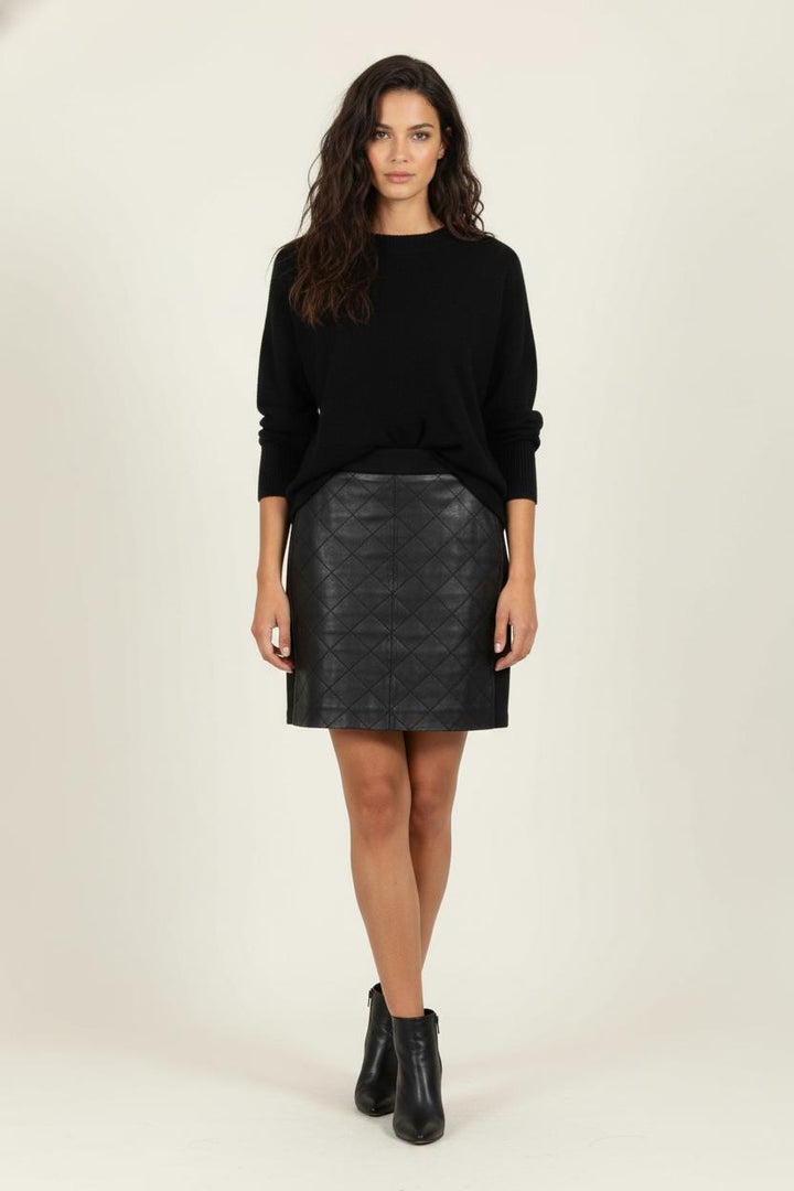 Jupe Courte Noire - Taille S/36 de la marque Sandro | PARAD100857 - Vendu par Paradigme - Image 1