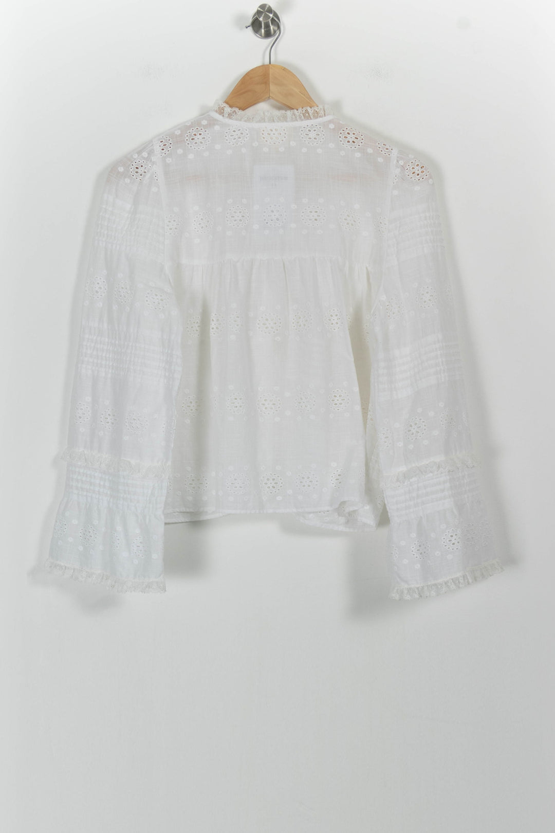 Blouse Blanche - Taille M/38 de la marque Sézane | PARAD100864 - Vendu par Paradigme - Image 4