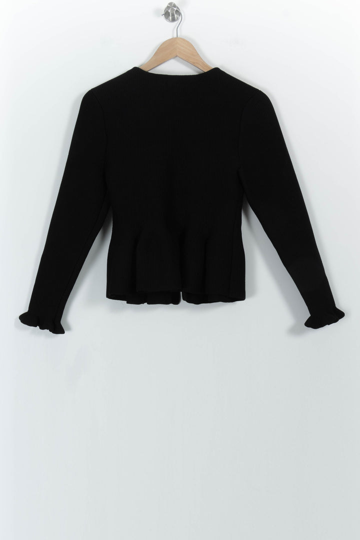 Cardigan Noir - Taille XS/34 de la marque Sandro | PARAD100867 - Vendu par Paradigme - Image 4