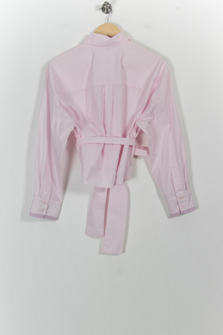 Chemise Rose - Taille S/36 de la marque Maje | PARAD100868 - Vendu par Paradigme - Image 4