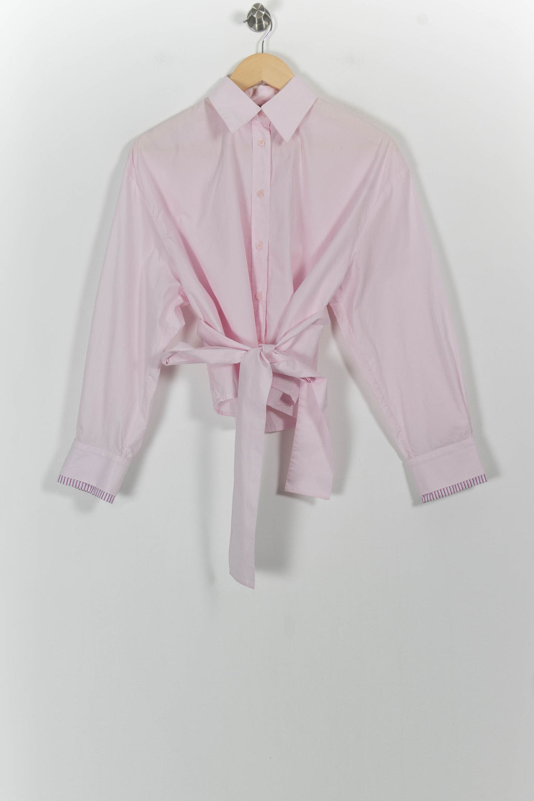 Chemise Rose - Taille S/36 de la marque Maje | PARAD100868 - Vendu par Paradigme - Image 2
