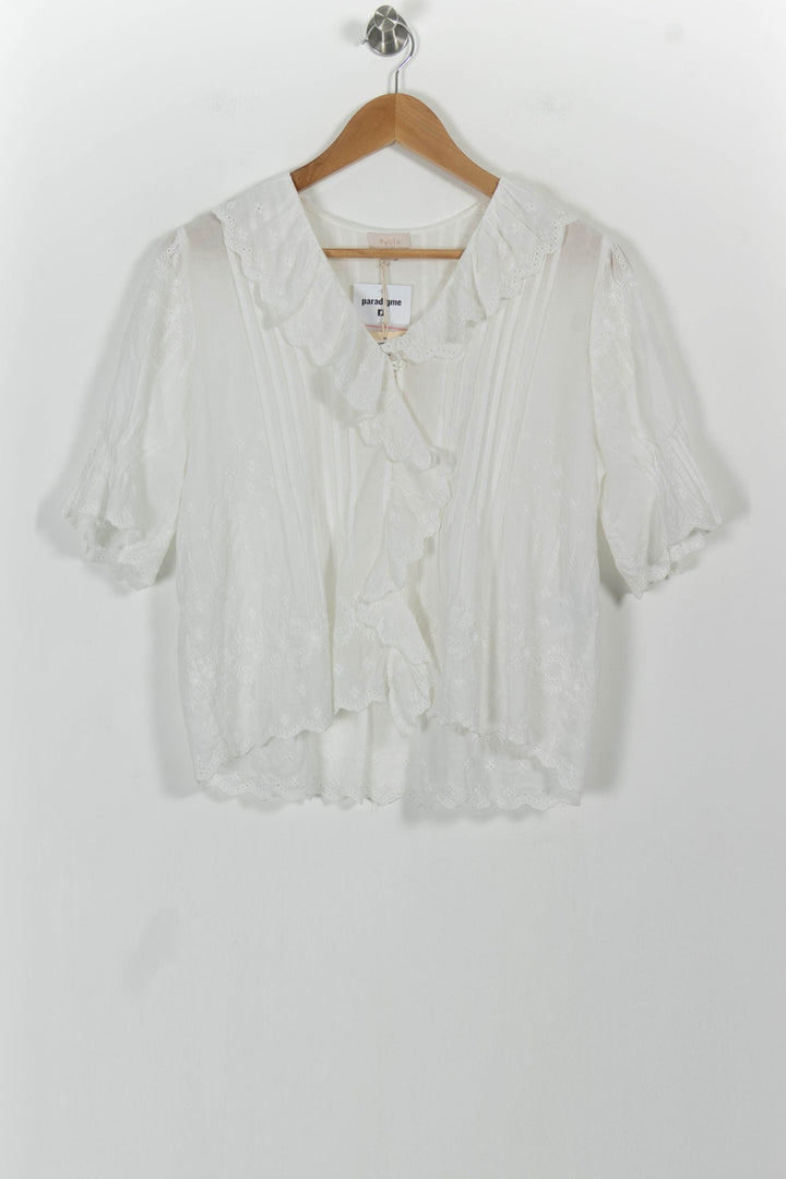 Blouse Blanche - Taille S/36 de la marque Pablo | PARAD100873 - Vendu par Paradigme - Image 2