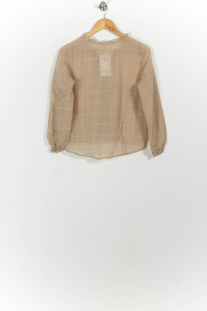 Blouse Beige - Taille XS/34 de la marque Des petits hauts | PARAD100881 - Vendu par Paradigme - Image 4