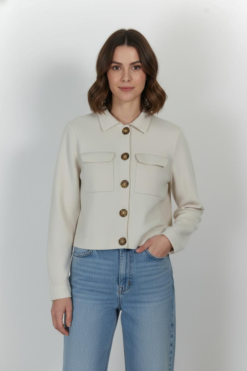 Cardigan Beige - Taille S/36 de la marque Sézane | PARAD100884 - Vendu par Paradigme - Image 1