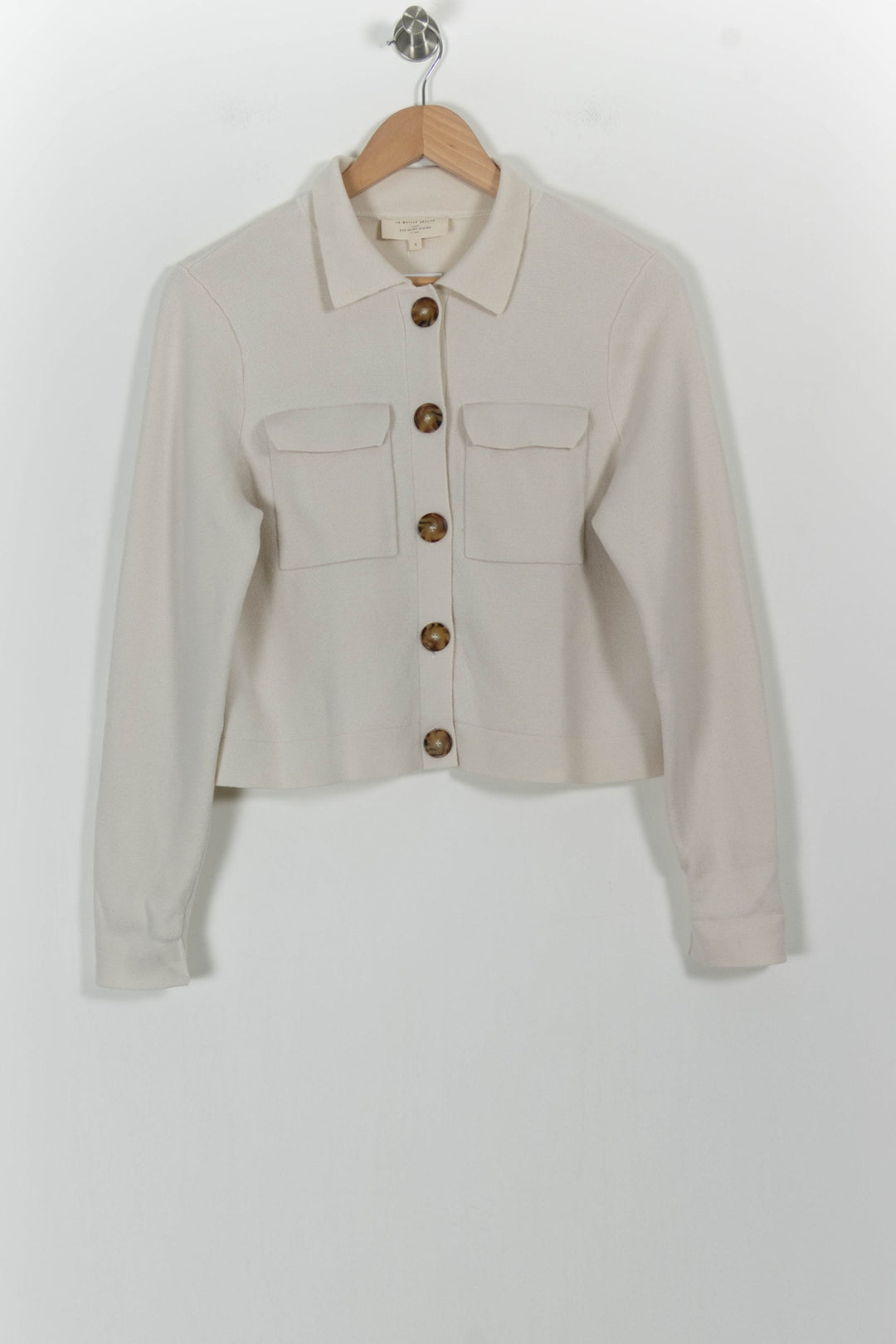 Cardigan Beige - Taille S/36 de la marque Sézane | PARAD100884 - Vendu par Paradigme - Image 2