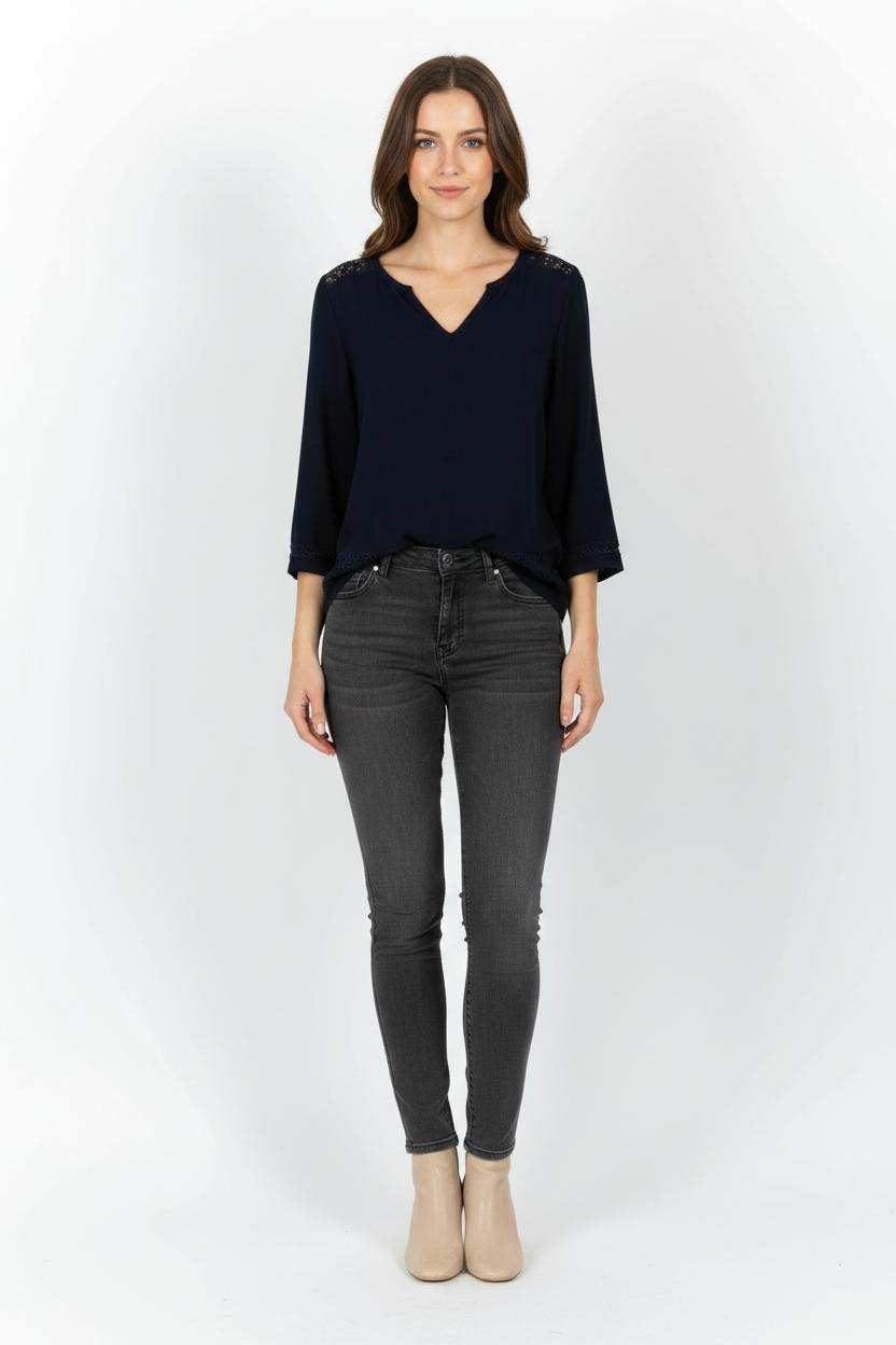 Blouse Bleue - Taille S/36 de la marque La Petite Etoile | PARAD100885 - Vendu par Paradigme - Image 1