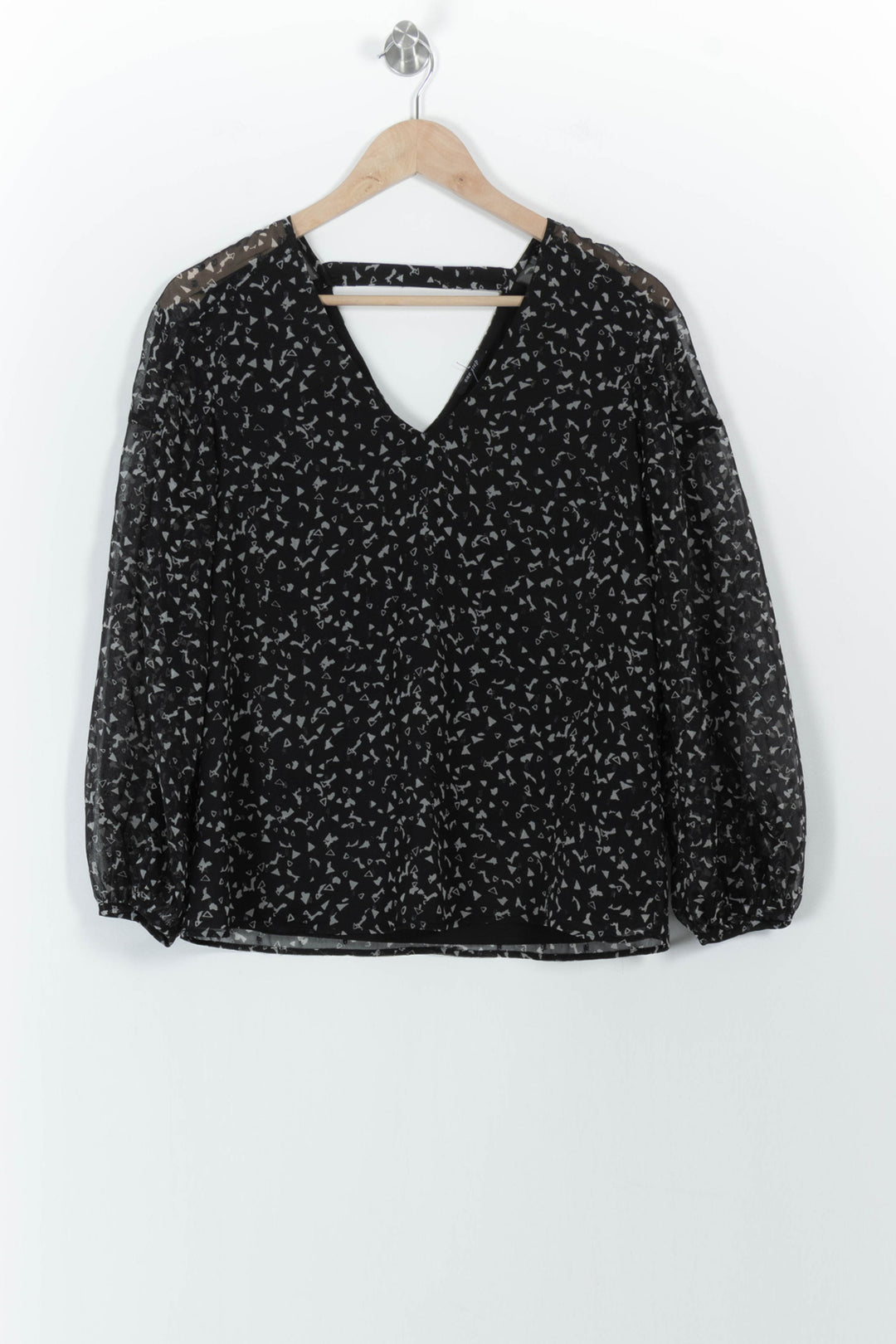 Blouse Noire et Blanche - Taille S/36 de la marque One Step | PARAD100886 - Vendu par Paradigme - Image 2