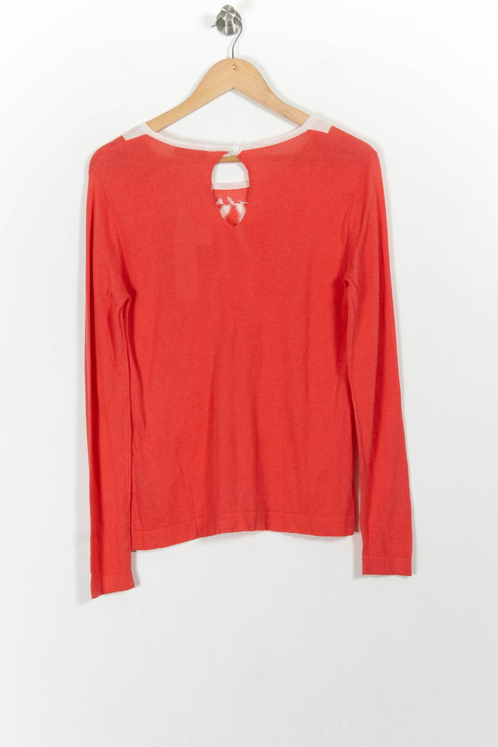 Pull Rouge et Blanc - Taille M/38 de la marque La Petite Etoile | PARAD100887 - Vendu par Paradigme - Image 4