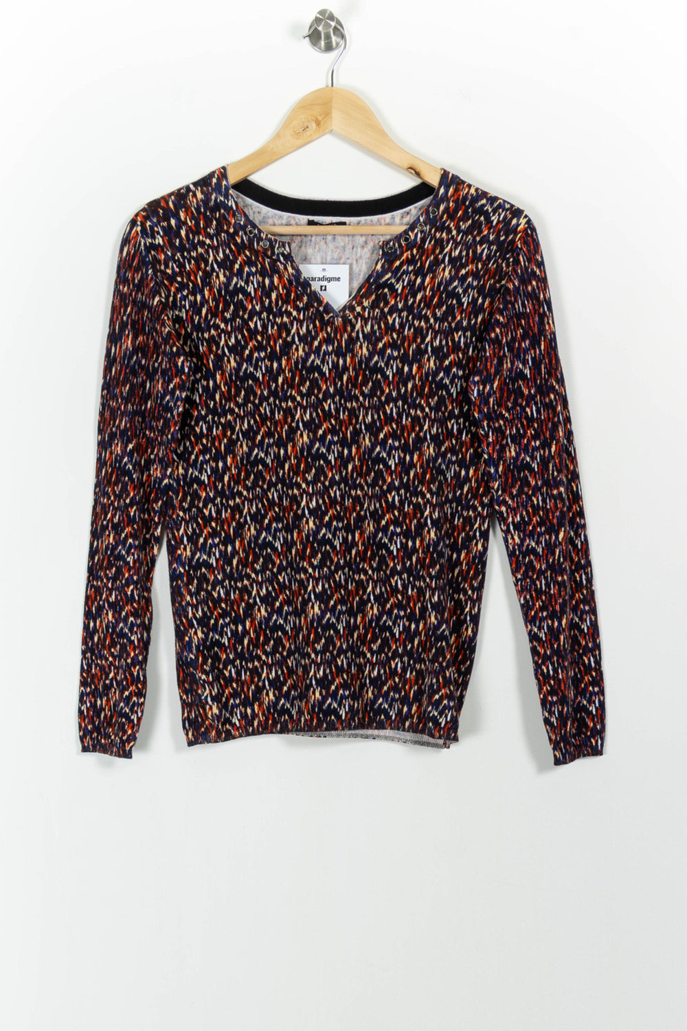 Pull Multicolore - Taille XS/34 de la marque One Step | PARAD100888 - Vendu par Paradigme - Image 2