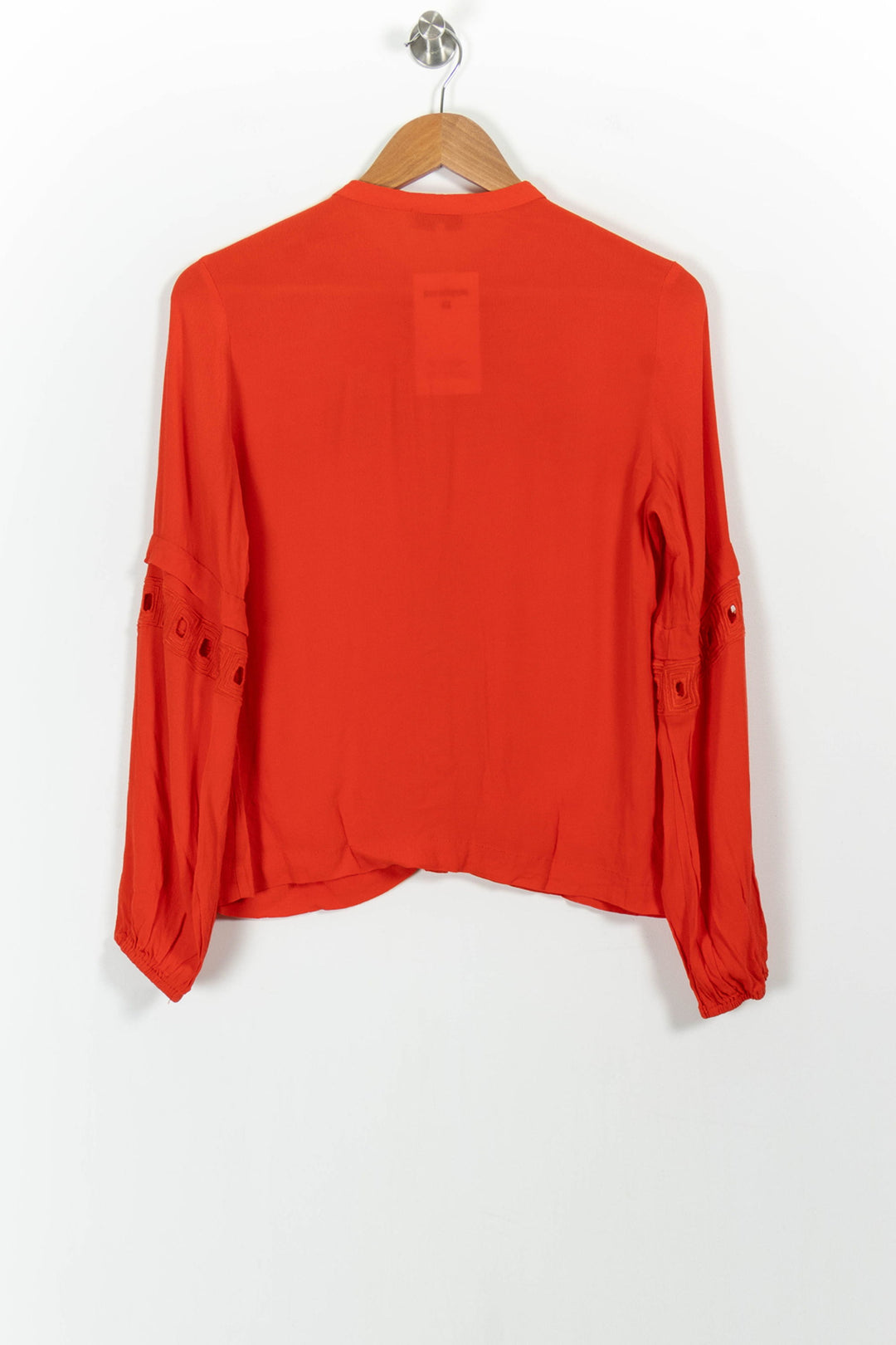 Blouse Rouge - Taille S/36 de la marque Suncoo | PARAD100893 - Vendu par Paradigme - Image 4