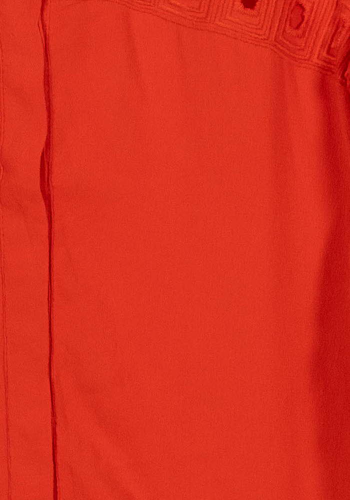 Blouse Rouge - Taille S/36 de la marque Suncoo | PARAD100893 - Vendu par Paradigme - Image 3
