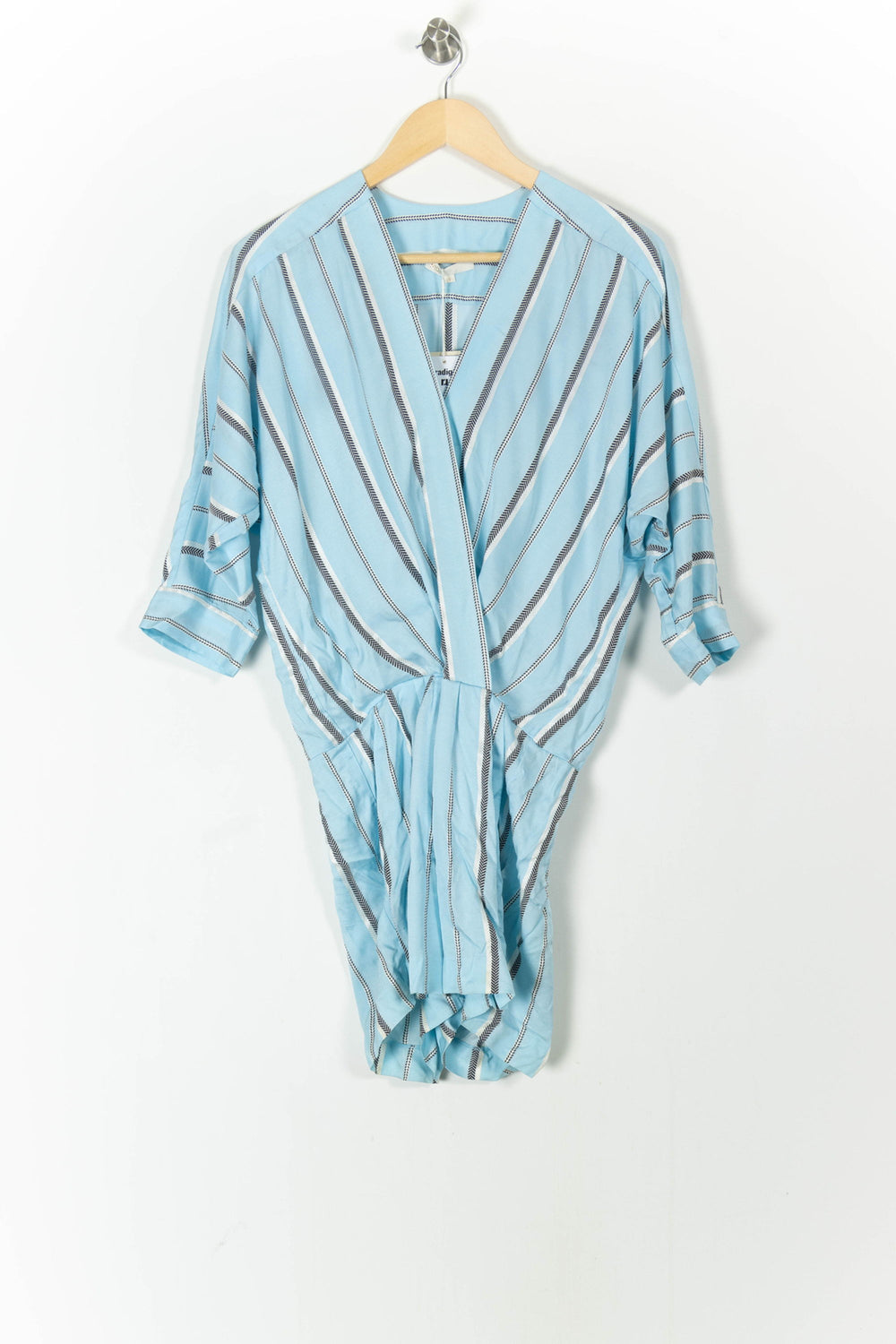 Combishort Bleu à Rayures - Taille S/36 de la marque Maje | PARAD100894 - Vendu par Paradigme - Image 2