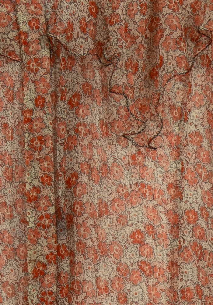 Blouse Rouge et Beige - Taille M/38 de la marque Zadig&Voltaire | PARAD100895 - Vendu par Paradigme - Image 3