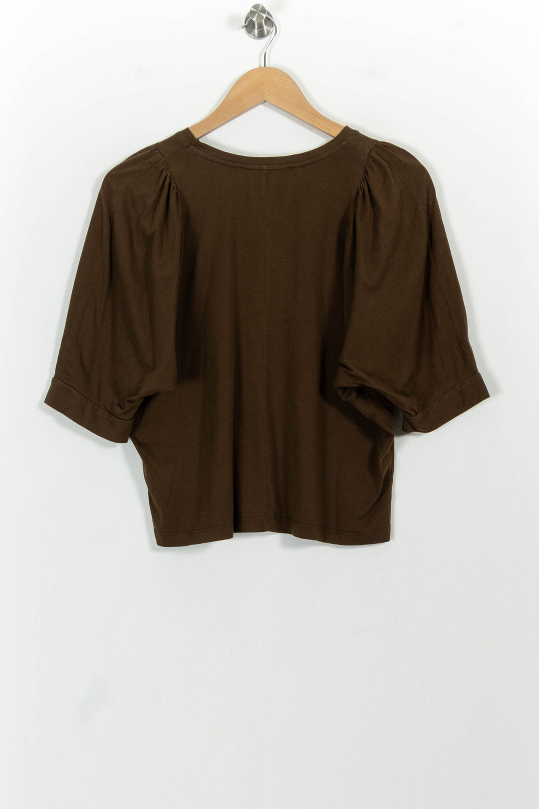Tee-shirt Marron - Taille M/38 de la marque La Fée Maraboutée | PARAD100899 - Vendu par Paradigme - Image 4