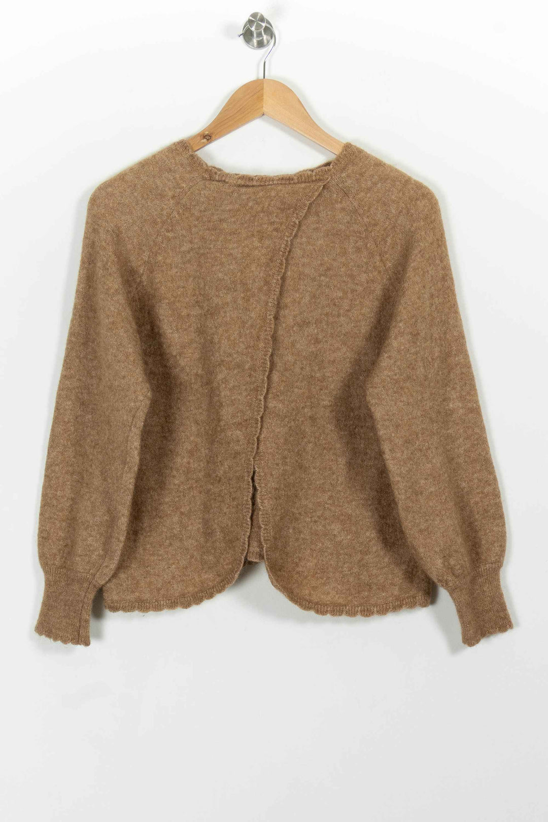 Pull Marron - Taille XS/34 de la marque Maison Stella & Suzie | PARAD100900 - Vendu par Paradigme - Image 4