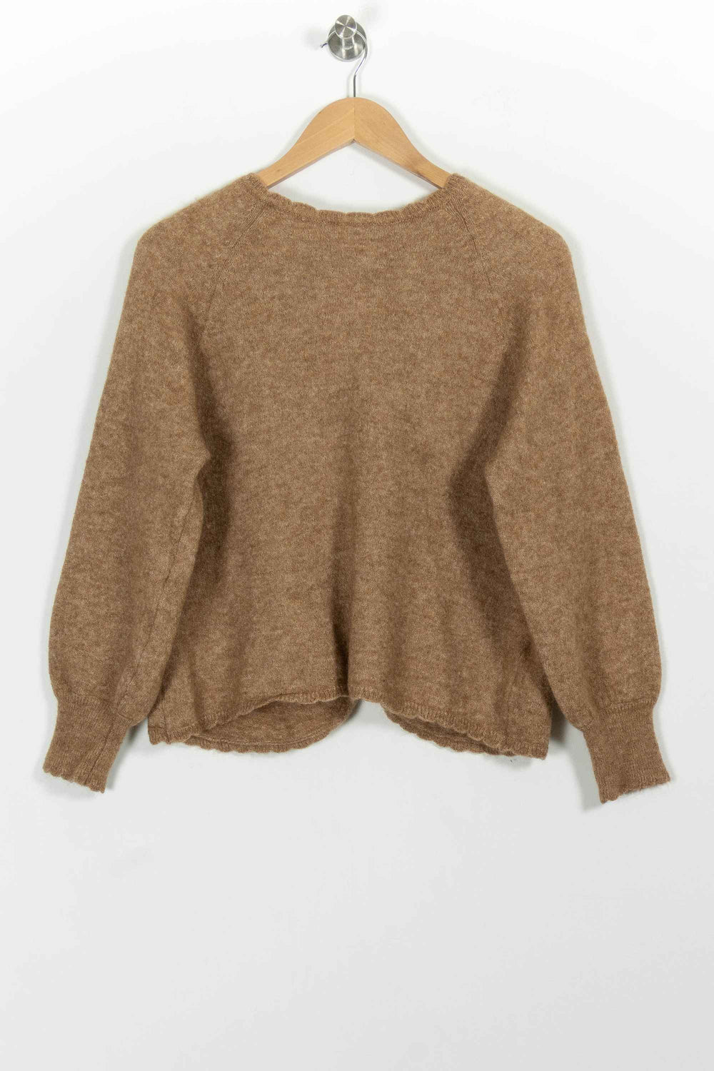 Pull Marron - Taille XS/34 de la marque Maison Stella & Suzie | PARAD100900 - Vendu par Paradigme - Image 2