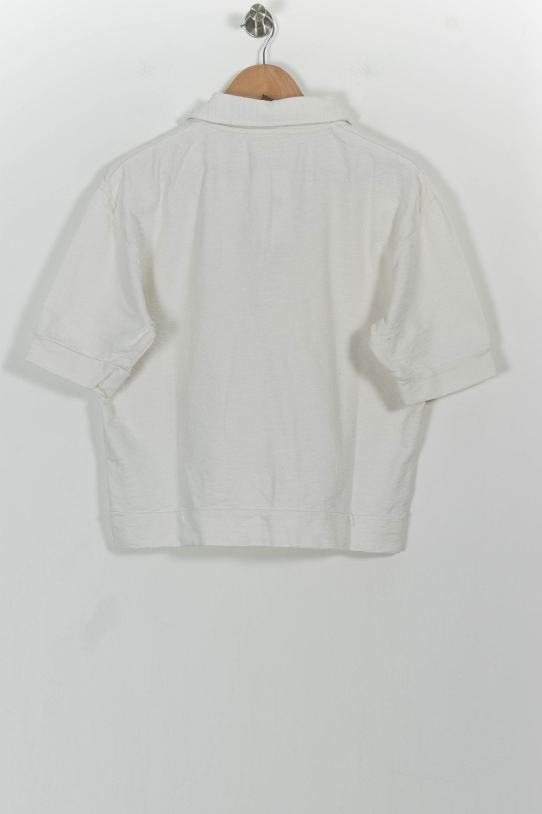 Polo Blanc - Taille M/38 de la marque Maison 123 | PARAD100902 - Vendu par Paradigme - Image 4