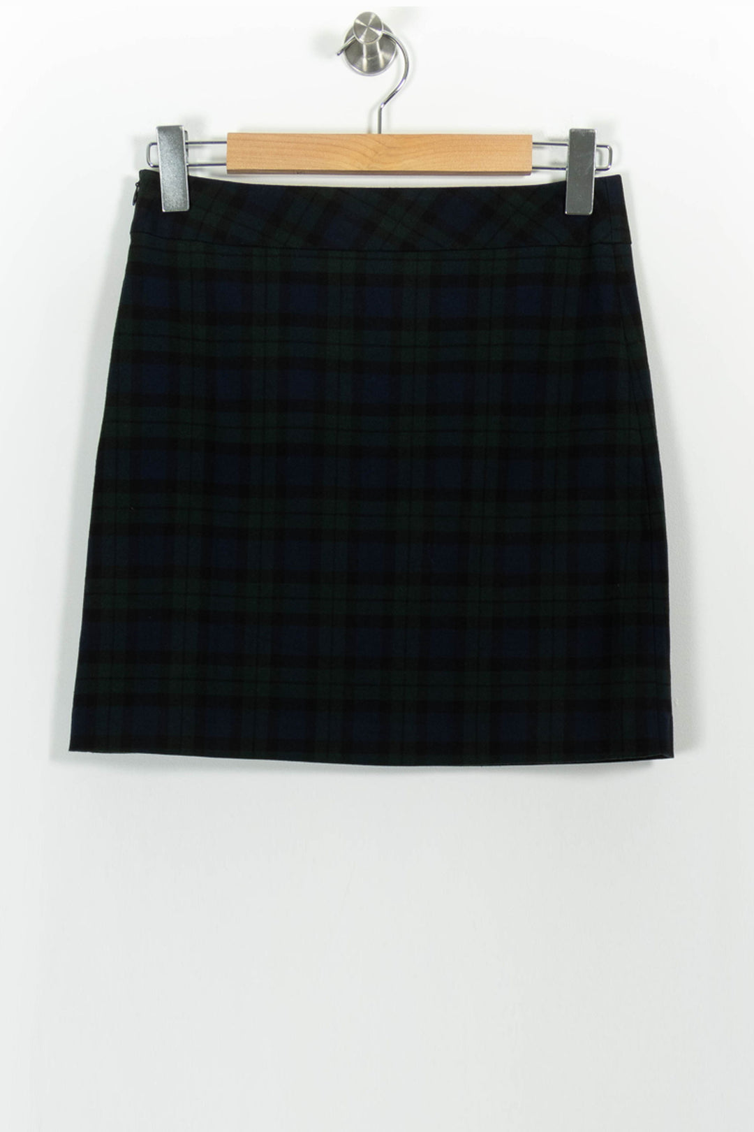 Jupe Écossaise Bleu et Vert - Taille S/36 de la marque Kookai | PARAD100904 - Vendu par Paradigme - Image 4