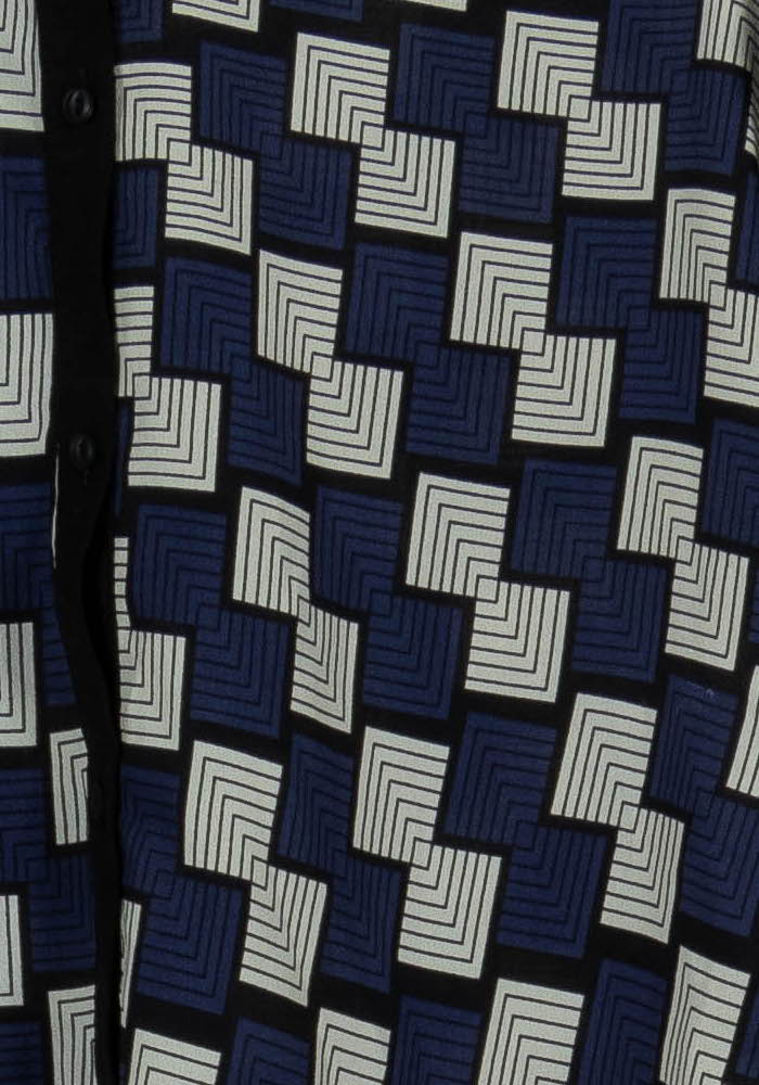 Chemise Bleu et Blanc - Taille XS/34 de la marque Kookai | PARAD100905 - Vendu par Paradigme - Image 3