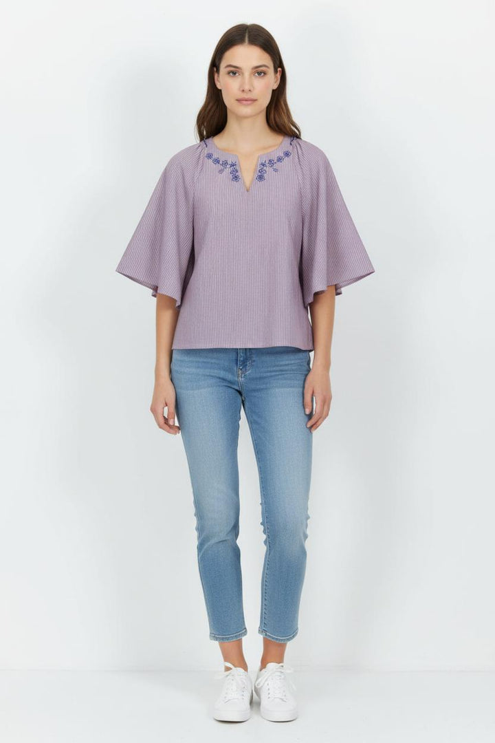 Blouse Rose et Bleue - Taille XS/34 de la marque Karl Marc John | PARAD100909 - Vendu par Paradigme - Image 1