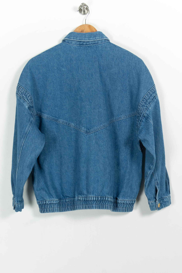 Veste en Jean Bleue - Taille S/36 de la marque Des petits hauts | PARAD100911 - Vendu par Paradigme - Image 4