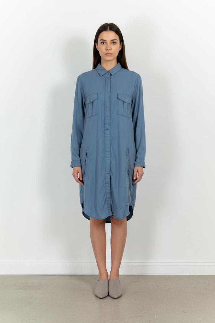 Robe Chemise Bleue - Taille XS/34 de la marque The Kooples - Sport | PARAD100912 - Vendu par Paradigme - Image 1
