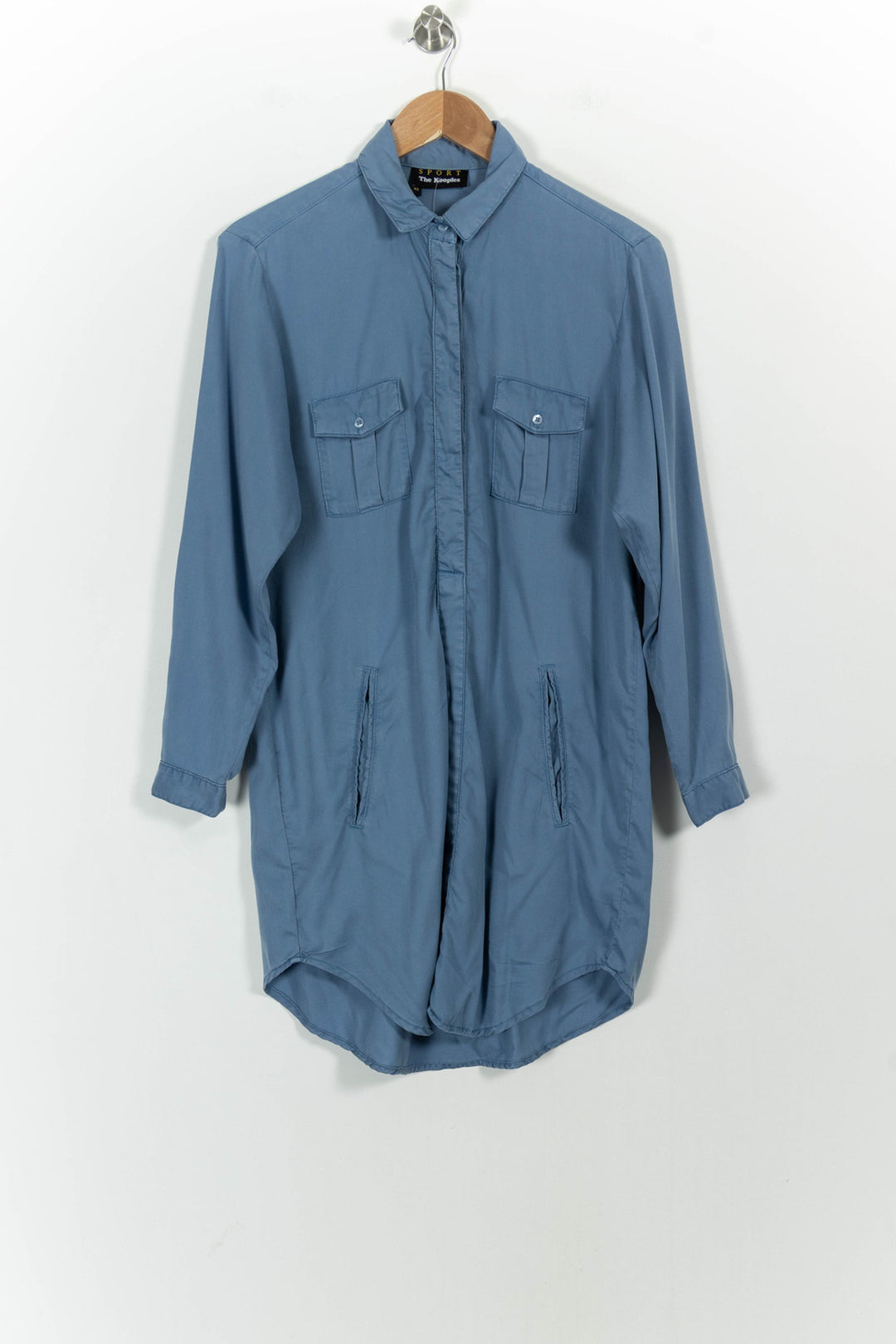 Robe Chemise Bleue - Taille XS/34 de la marque The Kooples - Sport | PARAD100912 - Vendu par Paradigme - Image 2