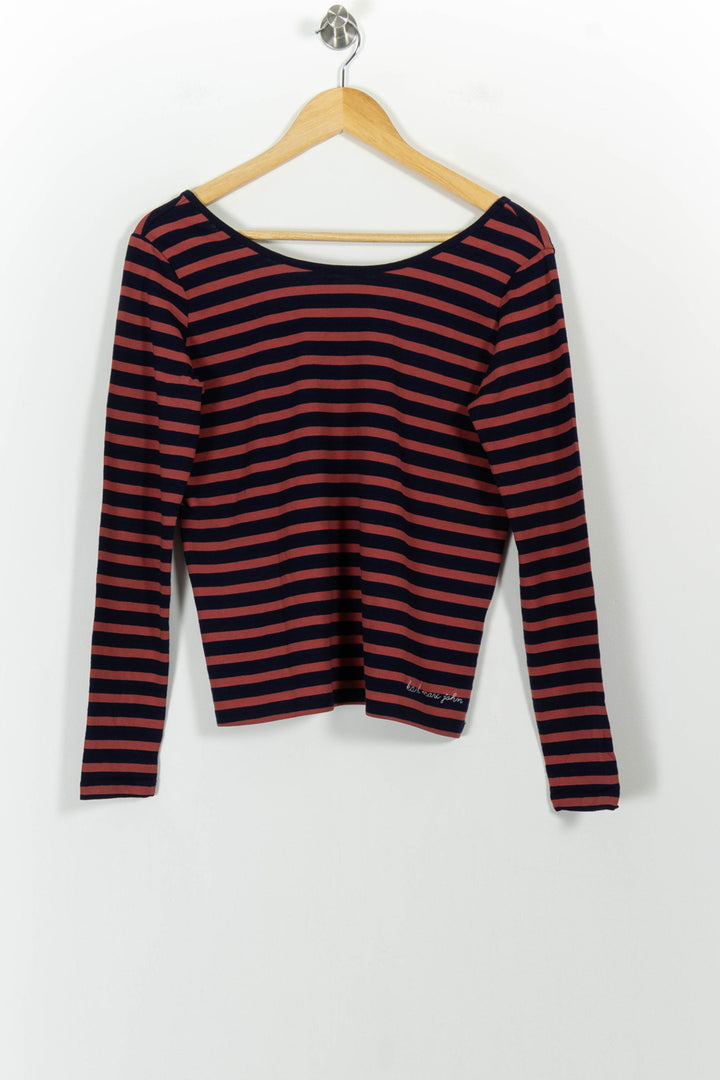 Marinière Bleu Marine et Rouge - Taille S/36 de la marque Karl Marc John | PARAD100913 - Vendu par Paradigme - Image 2