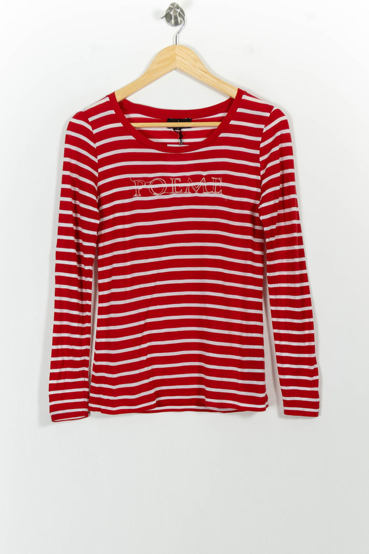 Marinière Rouge et Blanche - Taille XS/34 de la marque One Step | PARAD100916 - Vendu par Paradigme - Image 2