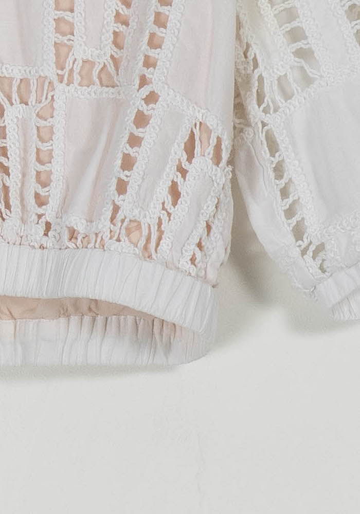 Blouse Blanche - Taille XS/34 de la marque ba&sh | PARAD100919 - Vendu par Paradigme - Image 3