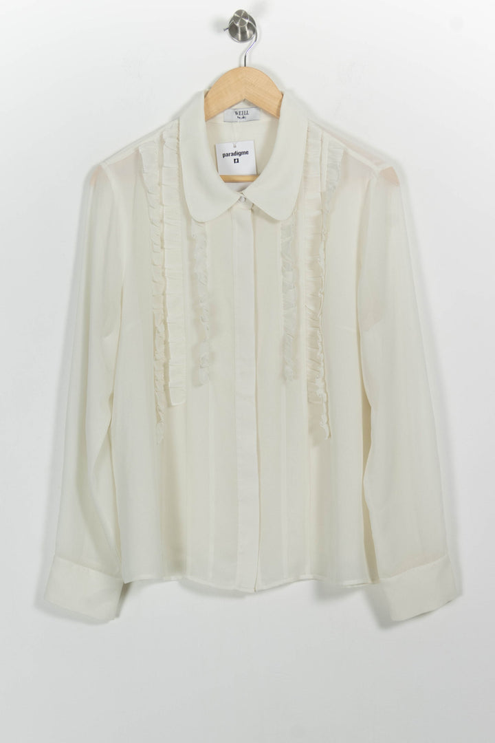 Chemisier Blanc - Taille XXXL/46 de la marque Weill | PARAD100921 - Vendu par Paradigme - Image 2