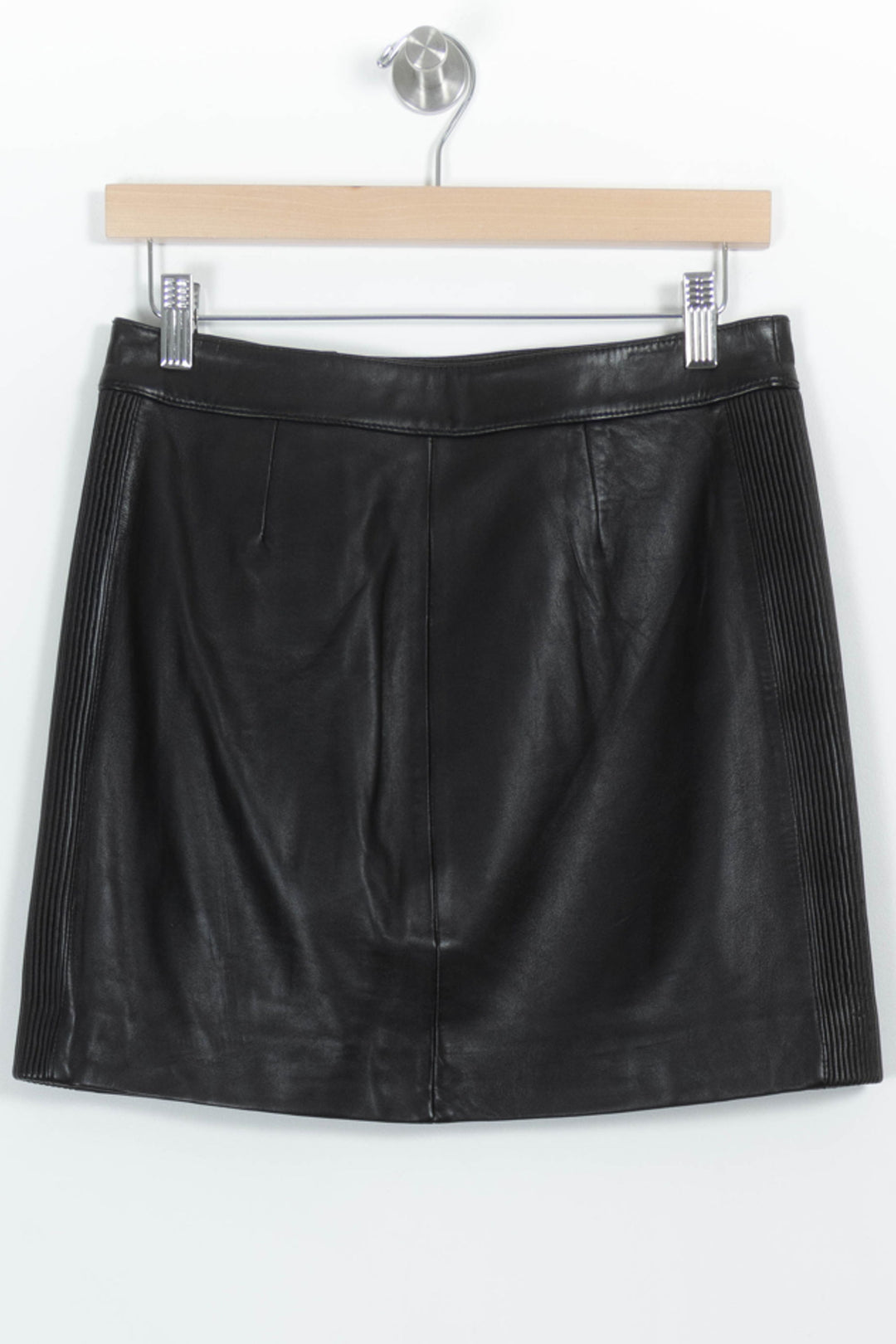 Jupe Courte Noire - Taille S/36 de la marque The Kooples | PARAD100926 - Vendu par Paradigme - Image 4