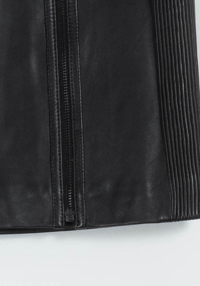 Jupe Courte Noire - Taille S/36 de la marque The Kooples | PARAD100926 - Vendu par Paradigme - Image 3