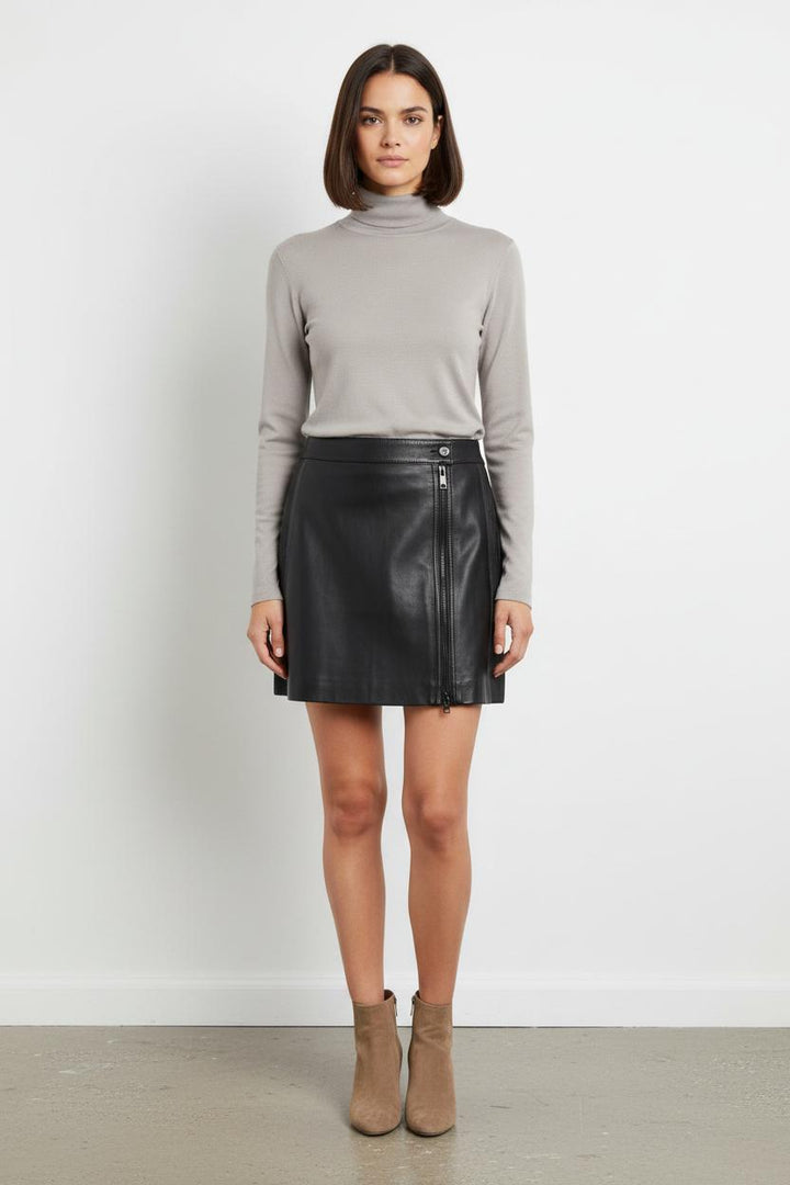 Jupe Courte Noire - Taille S/36 de la marque The Kooples | PARAD100926 - Vendu par Paradigme - Image 1