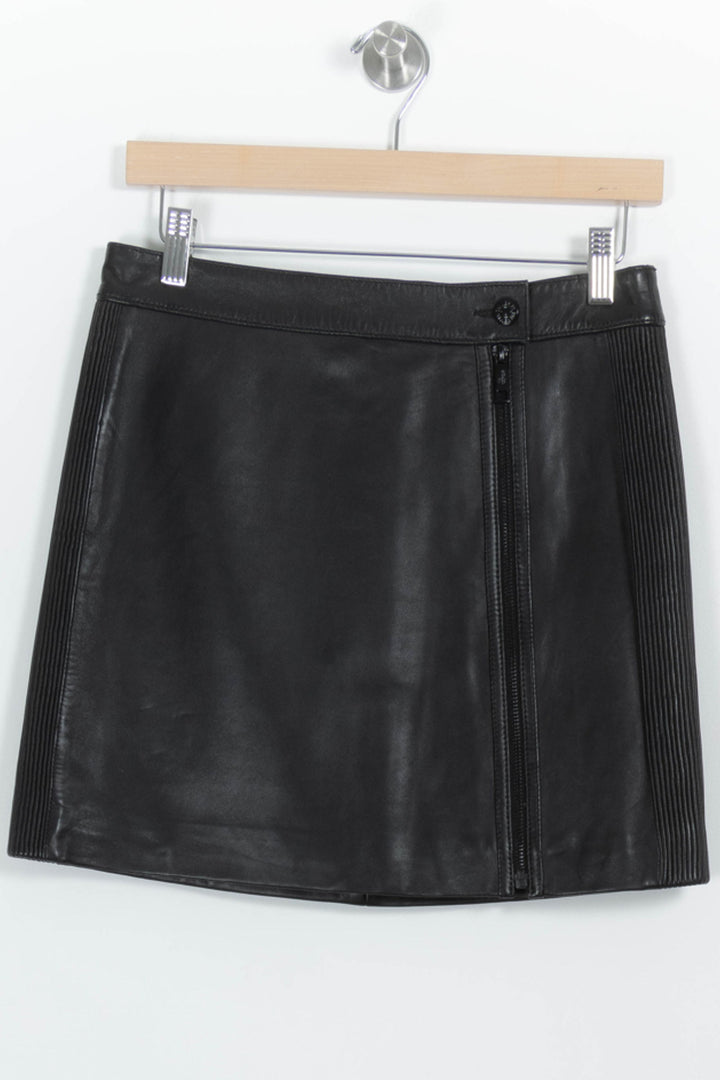 Jupe Courte Noire - Taille S/36 de la marque The Kooples | PARAD100926 - Vendu par Paradigme - Image 2